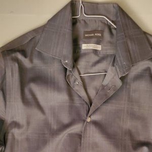 Michael Kors Light Slate Blue Dress Shirt